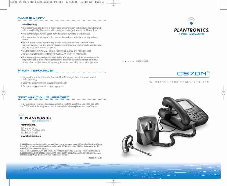Plantronics Headphones 70N-page_pdf